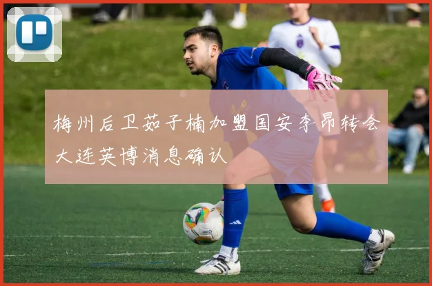 梅州后卫茹子楠加盟国安李昂转会大连英博消息确认