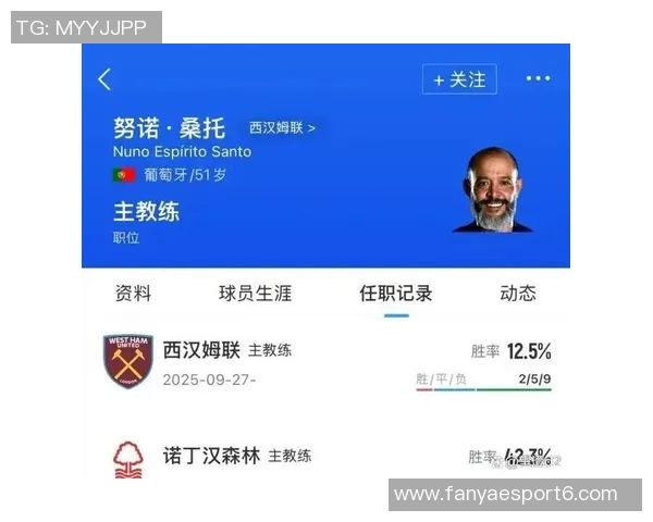 西汉姆宣布努诺为首位黑人主帅引发球迷争议为何强调肤色问题